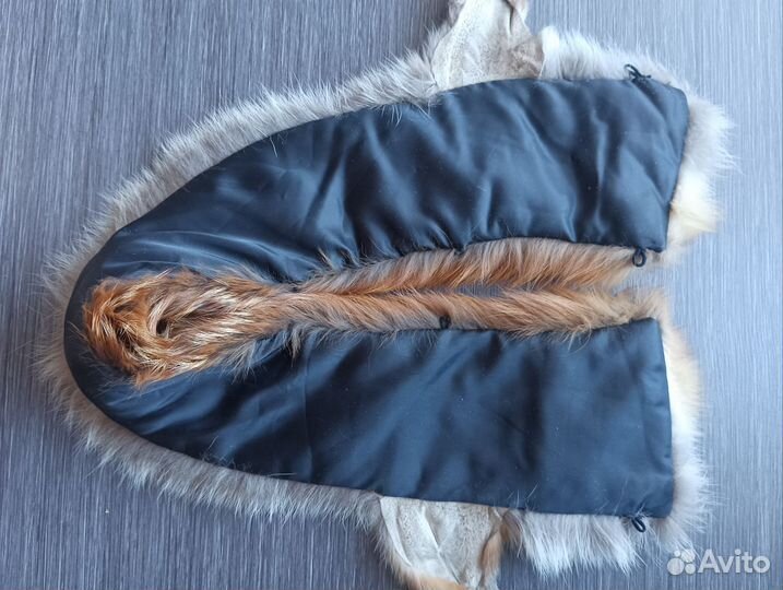 Меховой воротник лиса