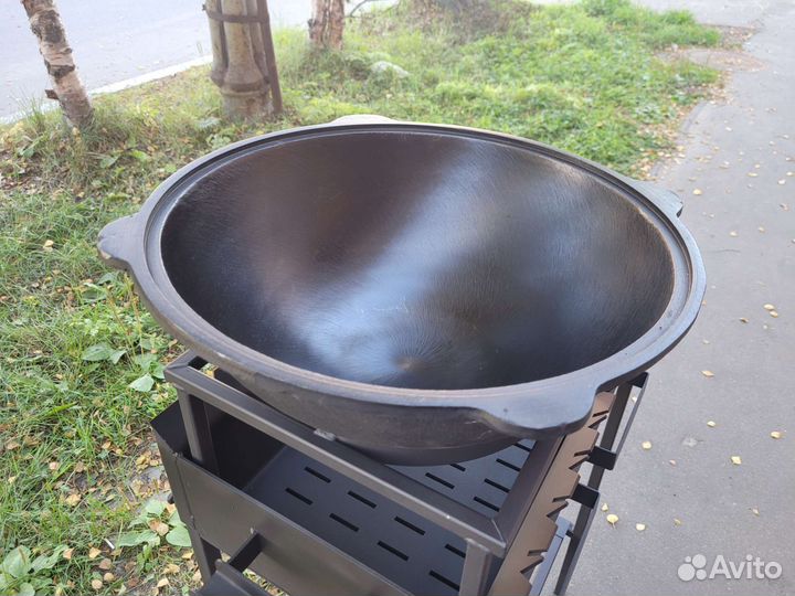 Казан чугунный 12 литров