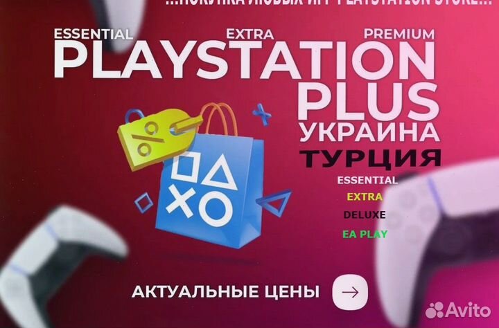 Подписка PS Plus EA Play + Back 4 Blood