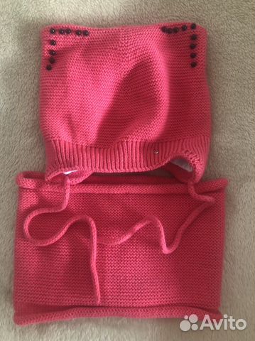 Шапка и снуд для девочки