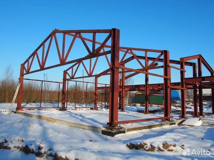 Промышленные навесы, цеха, склады