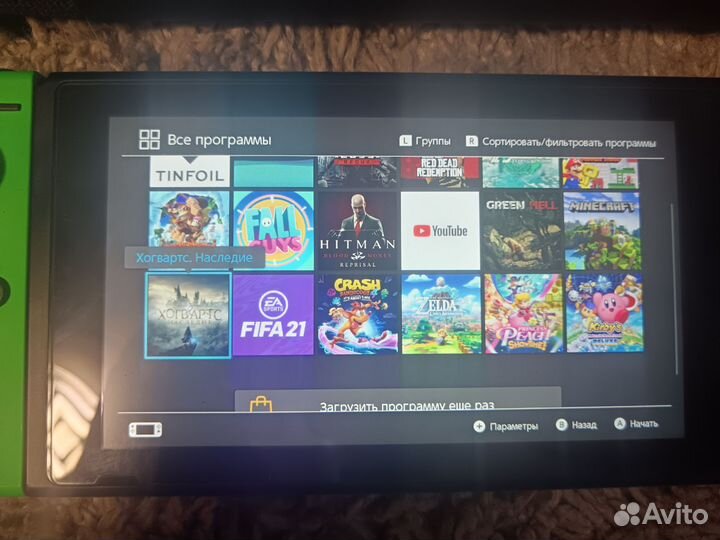 Nintendo switch 128gb прошит