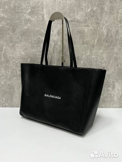 Сумка женская большая Balenciaga кожаная шопер