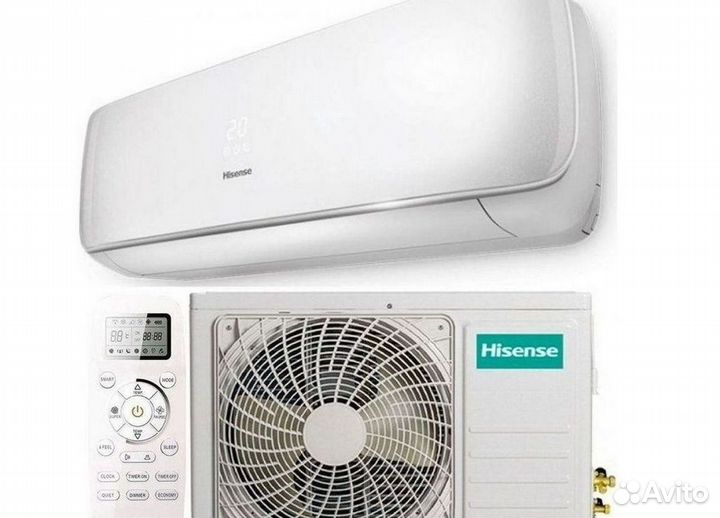 Сплит система с установкой