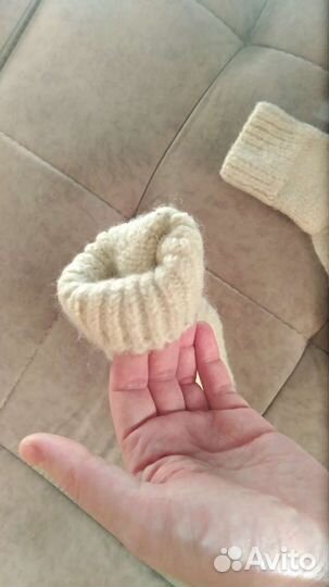 Шерстяные носки и варежки, перчатки