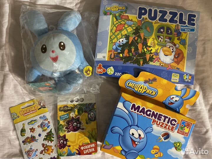 Игрушки смешарики