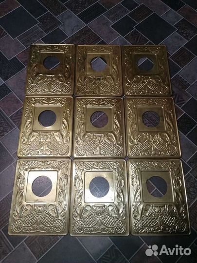 Накладка под выкл и розетки. Винтаж