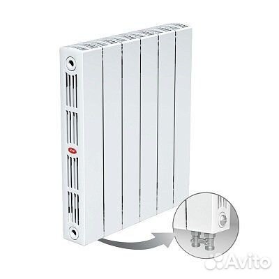 Биметаллический секционный радиатор отопления Rifa