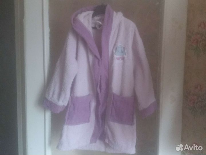 Детский махровый халат 110