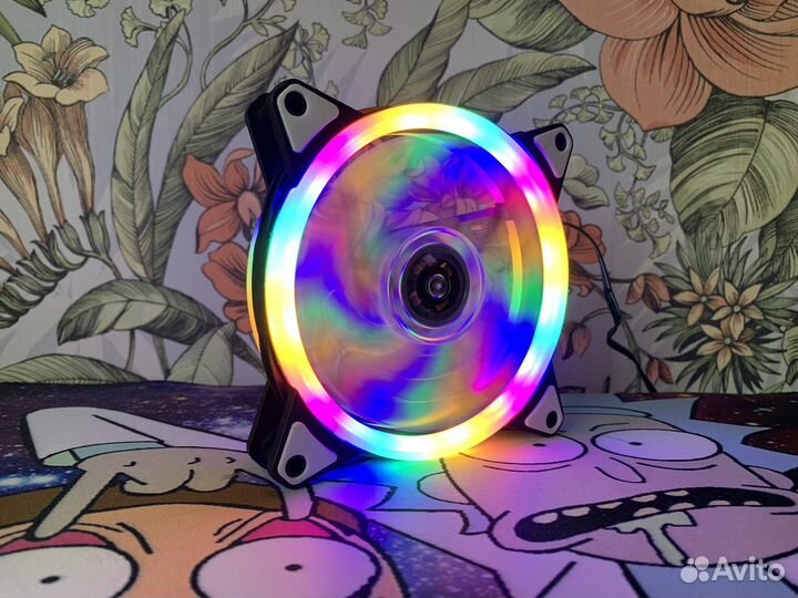 Новые кулера 120mm rgb