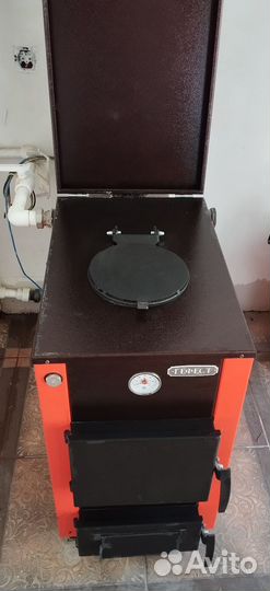 Твердотопливный котел