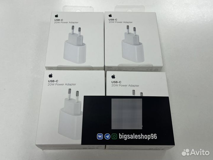 Apple 20W USB-C новое зарядное устройство оригинал