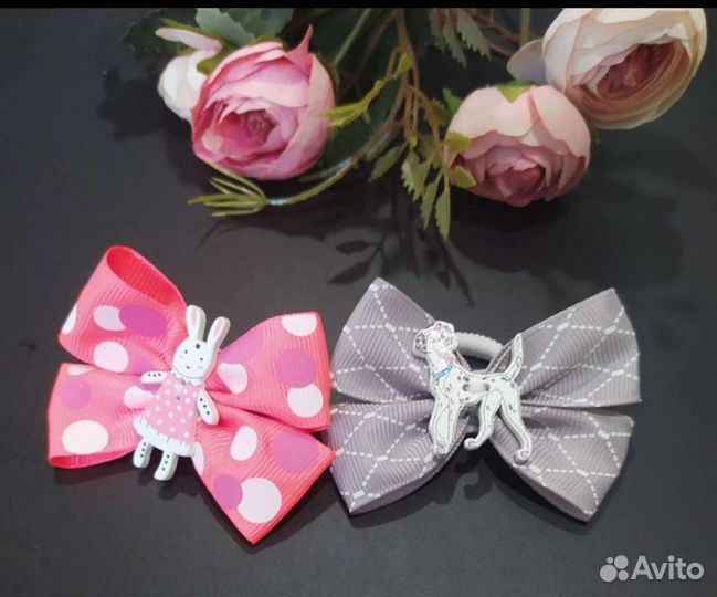 Резинки для волос ручной работы