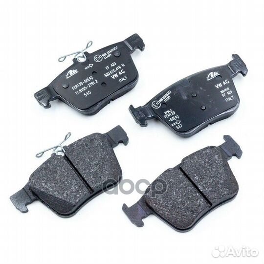 Колодки зад 3Q0698451F 3Q0698451F VAG