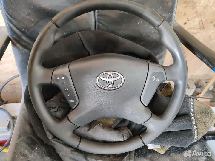Toyota avensis t 250 руль в сборе с airbag