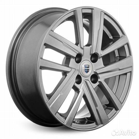 R15 4x100 6J ET46 D54,1 K&K Хант (кс1034) дарк платинум