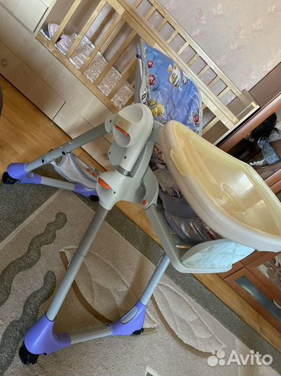 Стульчик для кормления chicco polly