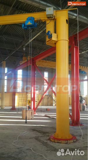 Кран консольный на стену