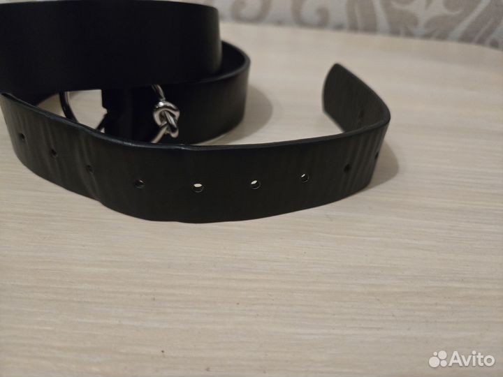 Ремень женский черный
