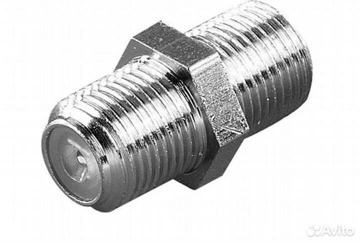 Соеденитель тв кабеля RG6U (бочка)