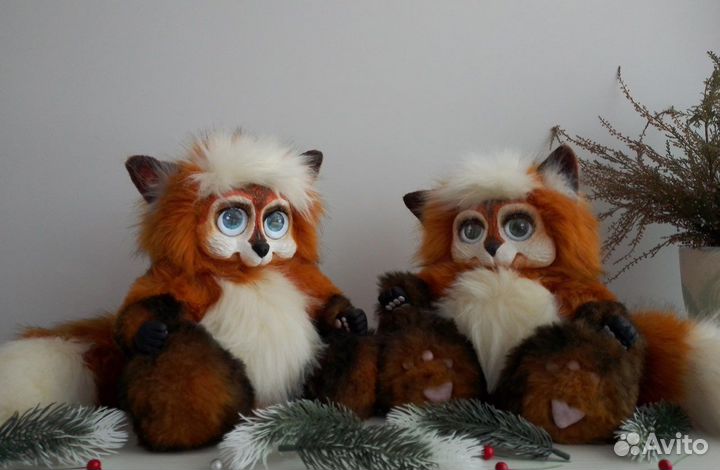 Лисенок иньерьерная игрушка