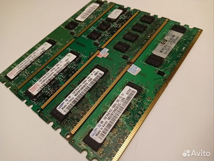 Оперативная память DDR2 1gb (5gb)