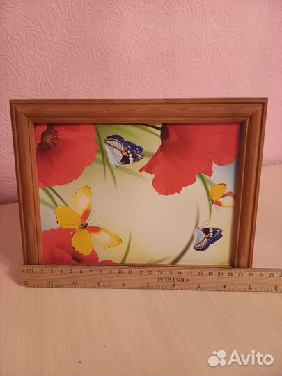 Рамка для фото деревянная без стекла