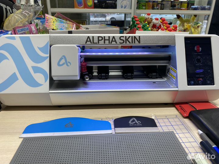 Плоттер alpha skin
