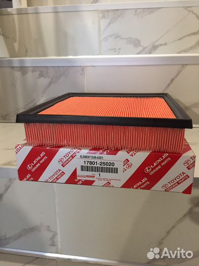 Фильтр воздушный тойота 1780125020