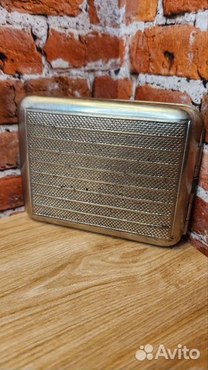 Портсигар СССР. Три богатыря