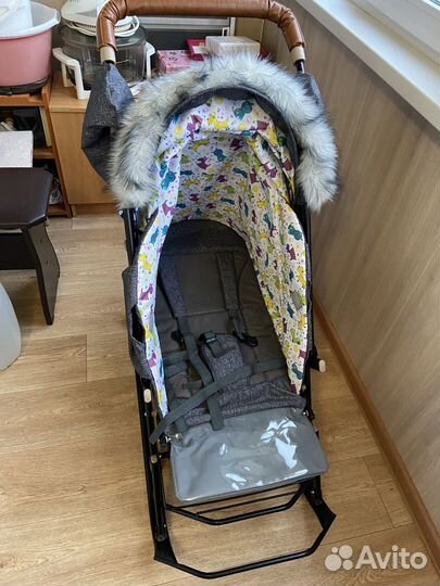 Санки-коляска Galaxy Glory