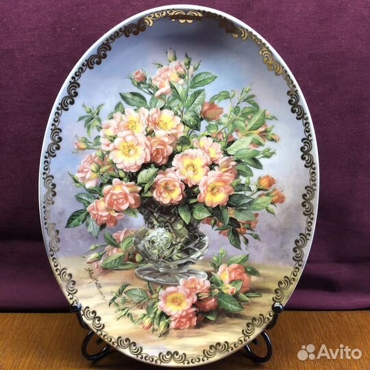 Тарелка настенная винтаж Англия