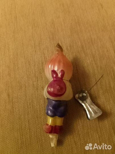 Игрушка на ёлку на прищепке