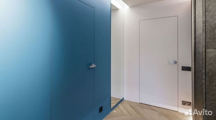 Скрытые двери под отделку