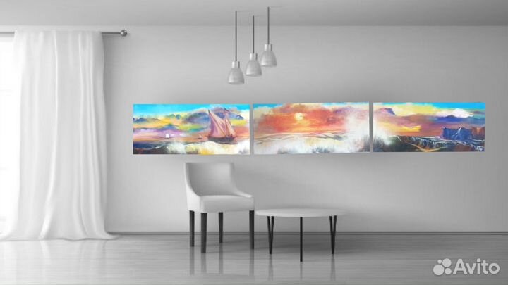 Картина триптих 