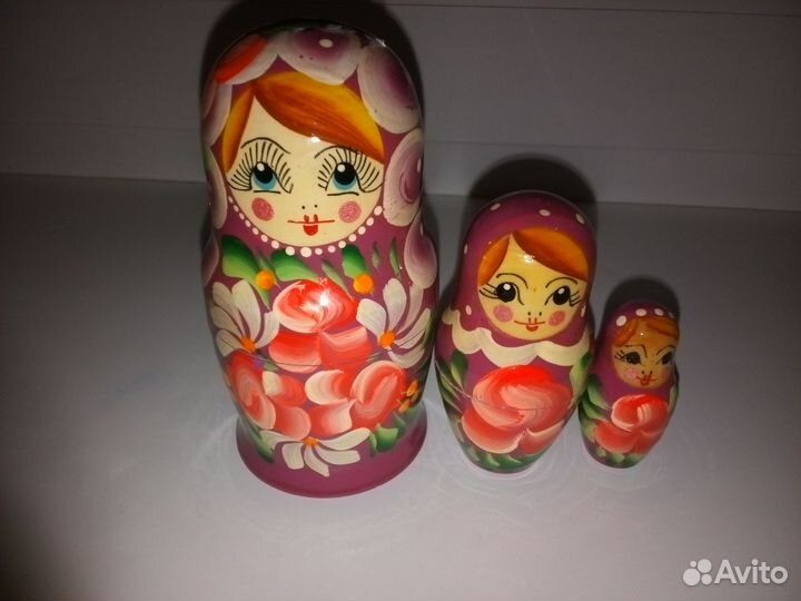 Матрёшка деревянная очень красивая