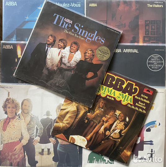 Abba оригинальные виниловые пластинки