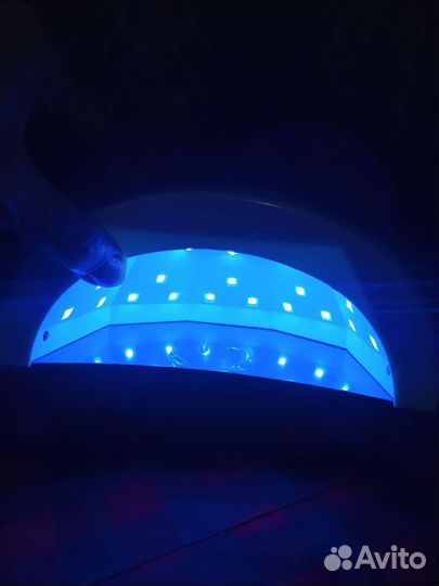 Led лампа для ногтей + гель лаки и др