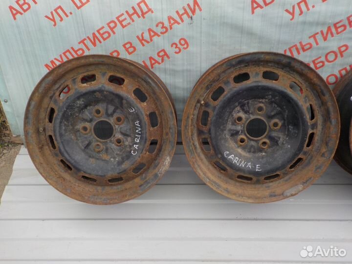 Диски штампованные штампы Тойота Карина Е