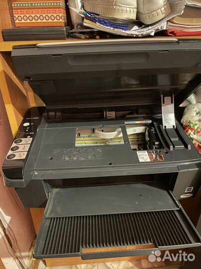 Мфу струйное Epson Stylus CX4300, цветн., A4
