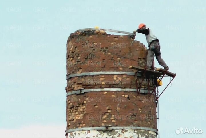 Ремонт дымовых труб