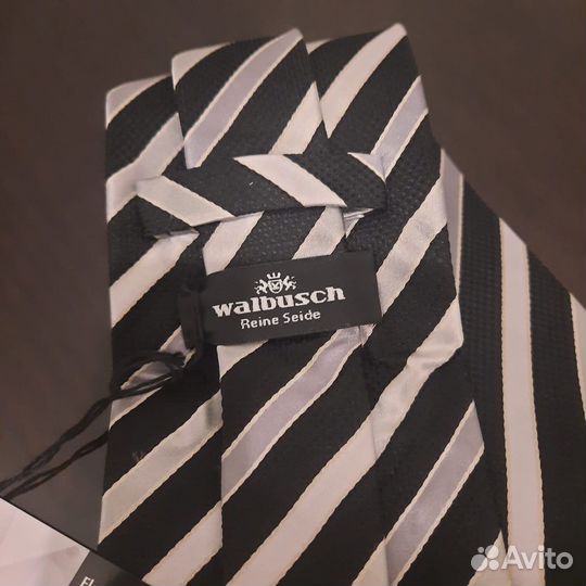 Шелковый галстук новый Walbusch