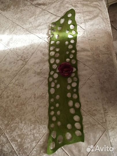 Шарфик-воротник шерсть