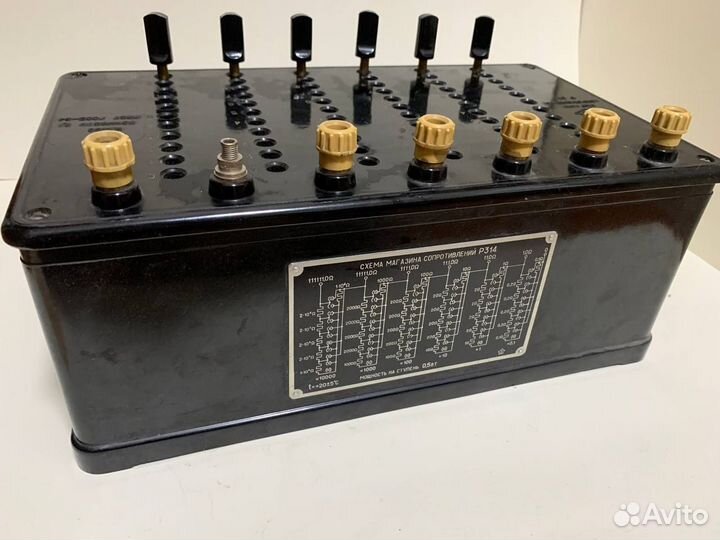 Магазин сопротивлений Р314