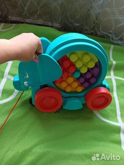 Конструктор /каталка слоник