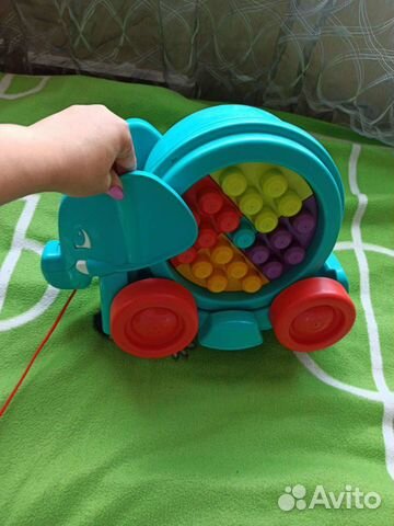 Конструктор /каталка слоник