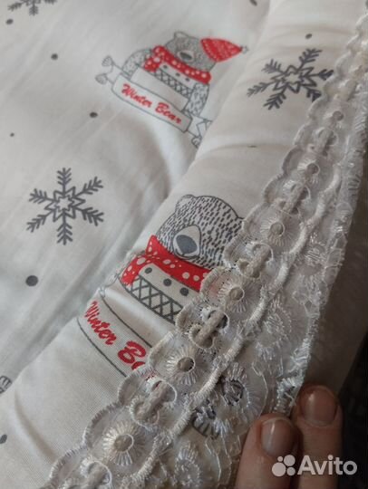 Подушка позиционер кокон гнездышко новорождённым