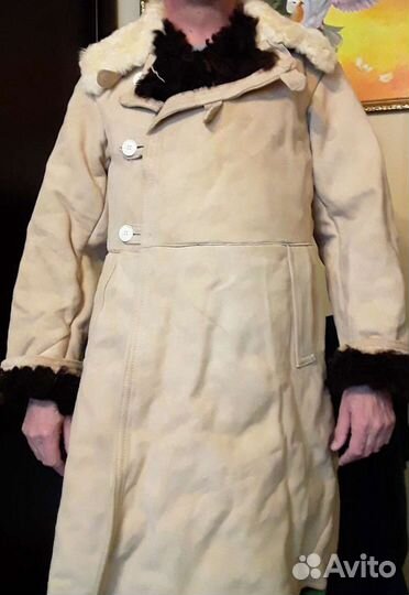 Полушубок армейский из натуральной овчины