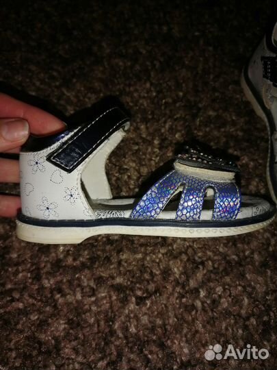 Сандали для девочки 22 размер