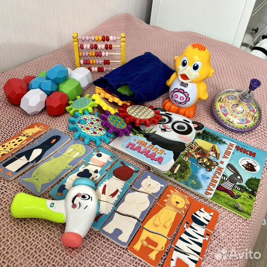 Детские развивающие игрушки пакетом